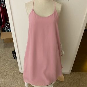 light pink flowy dress💕